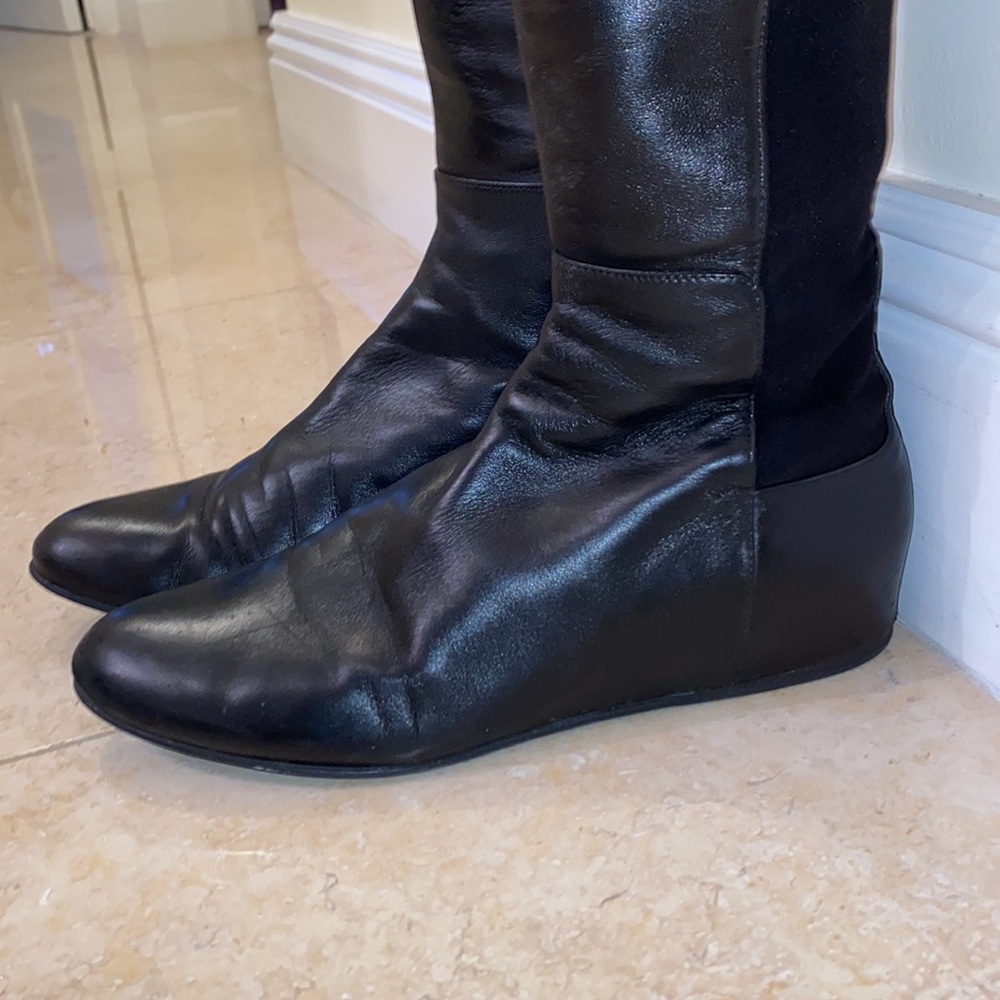 Stuart Weitzman Mainline Hidden Wedge Over Knee B… - image 5